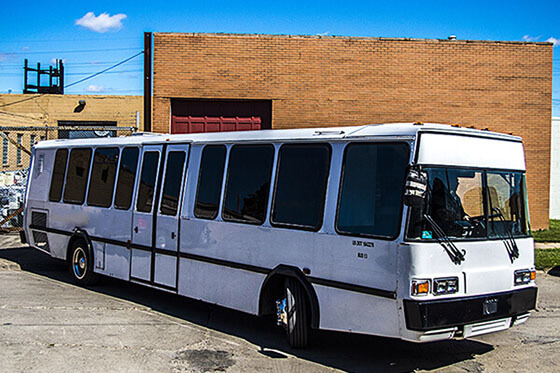 40-passenger limo bus