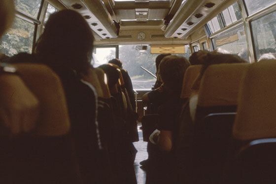 Tour Bus interior