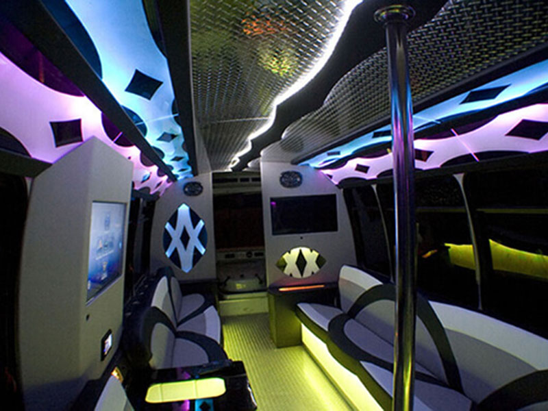 Grand Rapids limo bus for Bachelorette Parties